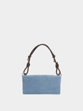 Mini Bolso Efecto Piel Estilo Cartera