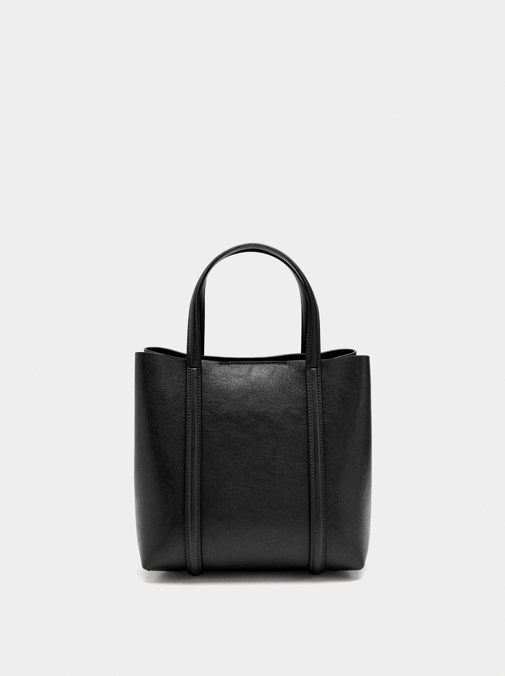 Bolso Tote Con Bandolera M