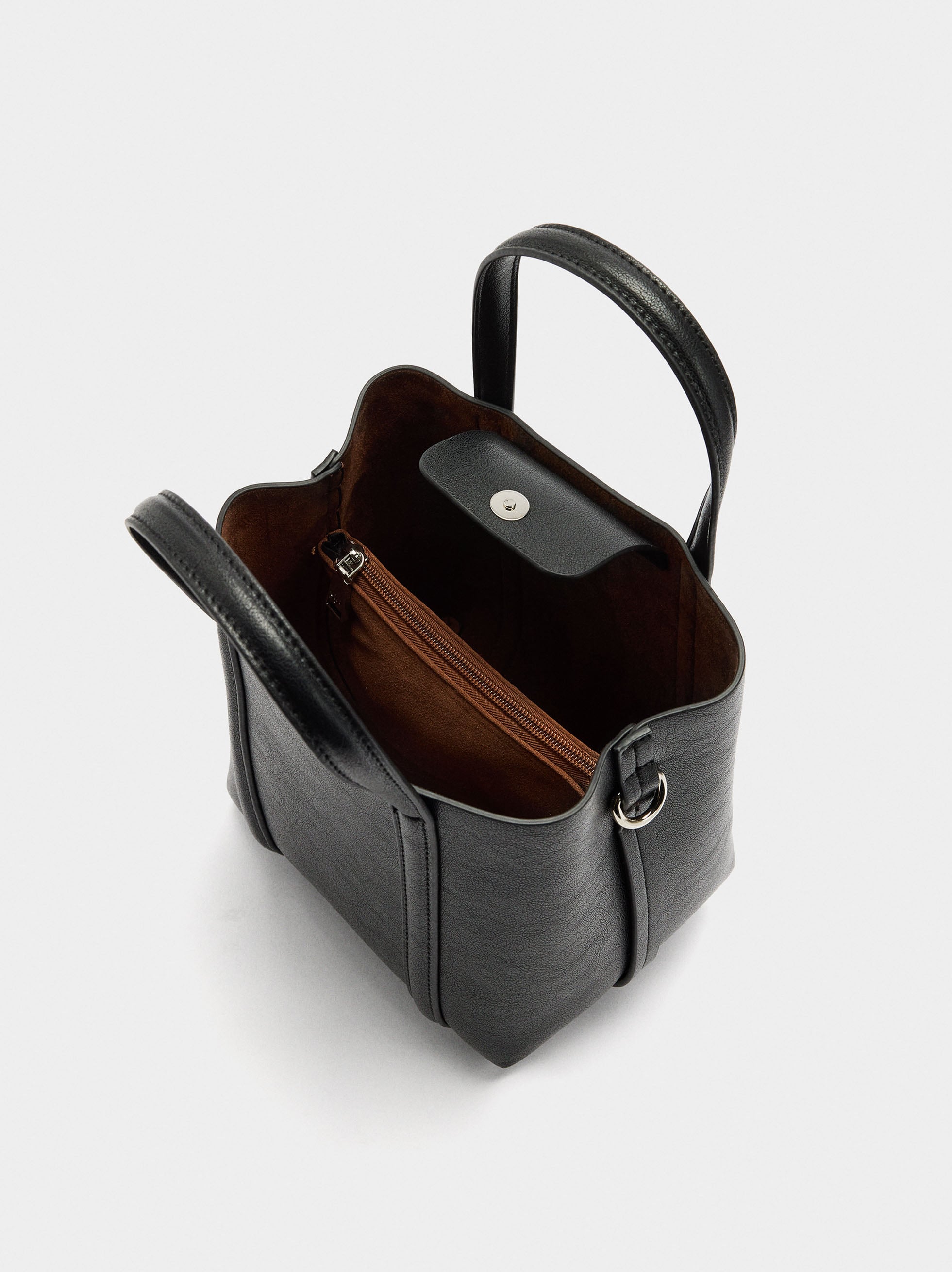 Bolso Tote Con Bandolera S