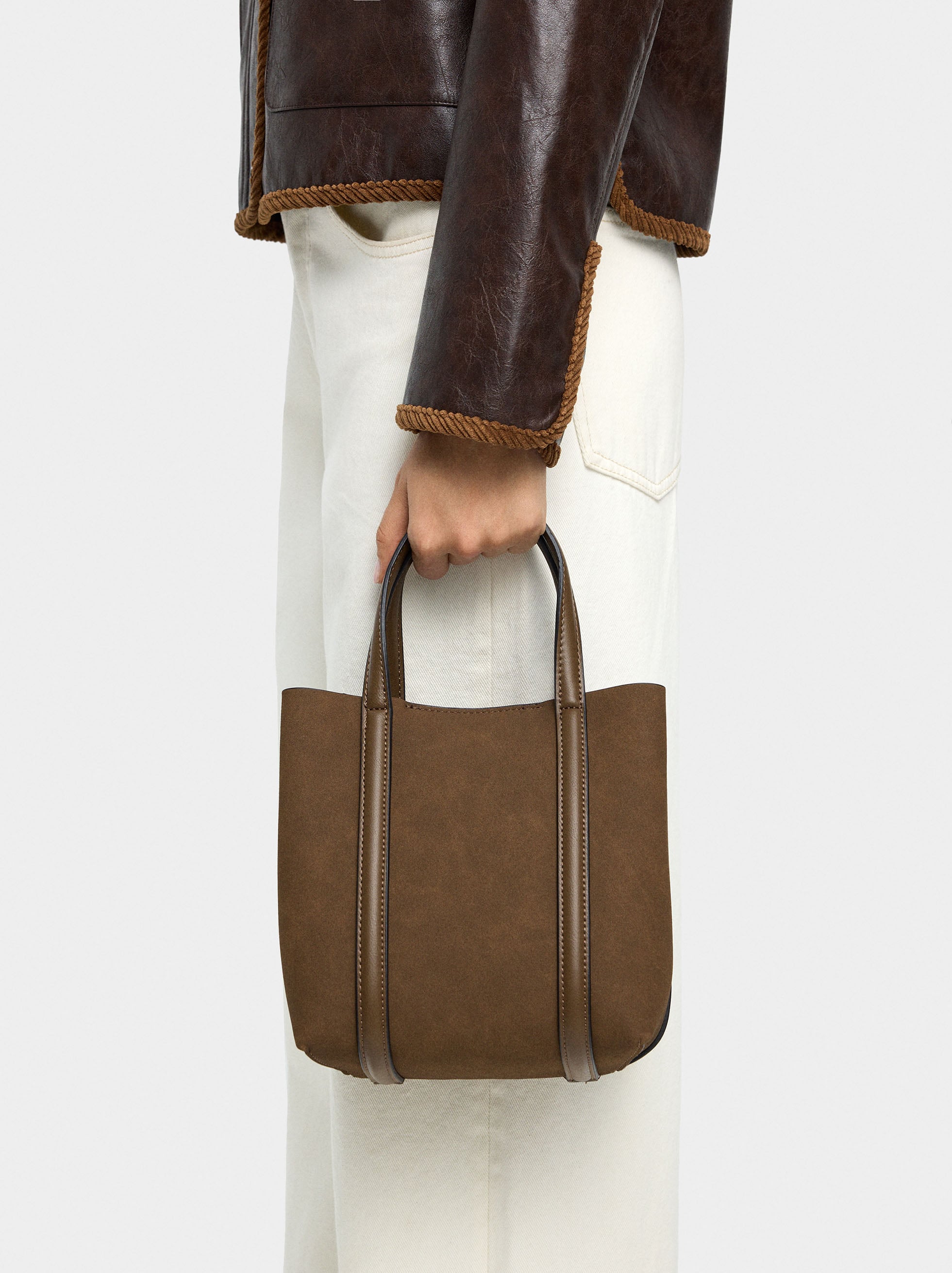 Bolso Tote Con Bandolera S