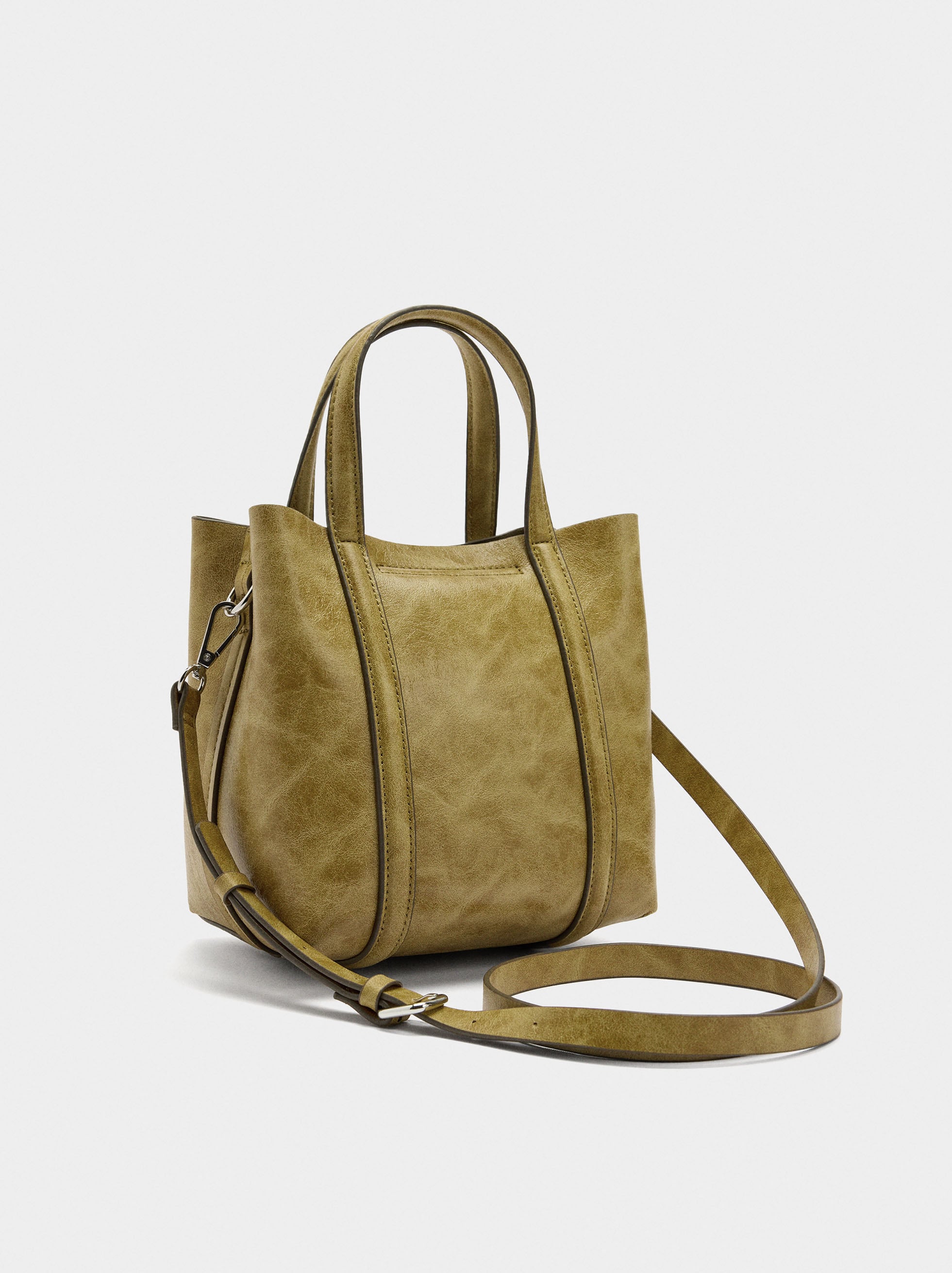 Bolso Tote Con Bandolera S