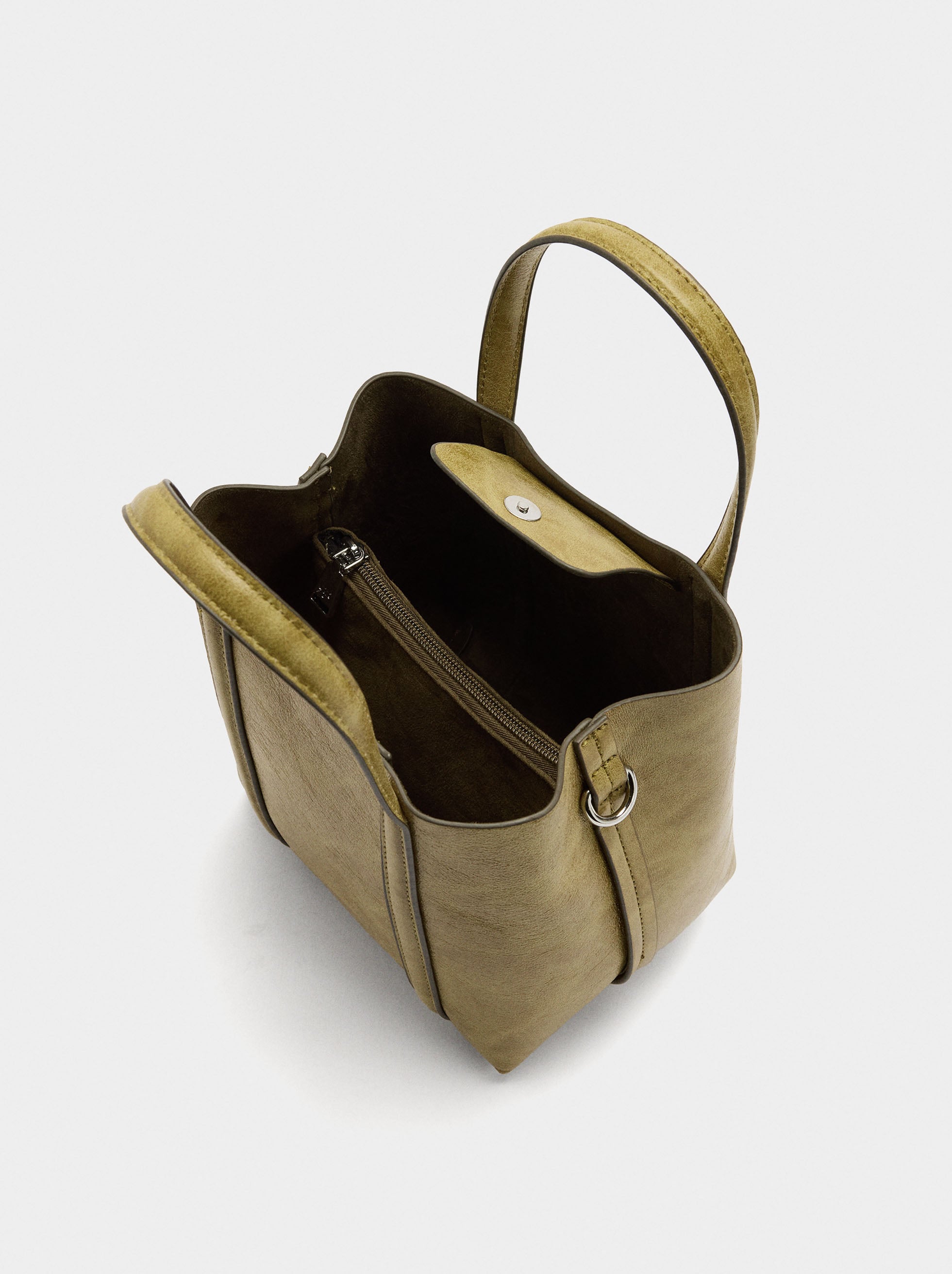 Bolso Tote Con Bandolera S