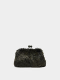Bolso Efecto Pelo Con Asa De Cadena