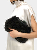 Bolso Efecto Pelo Con Asa De Cadena
