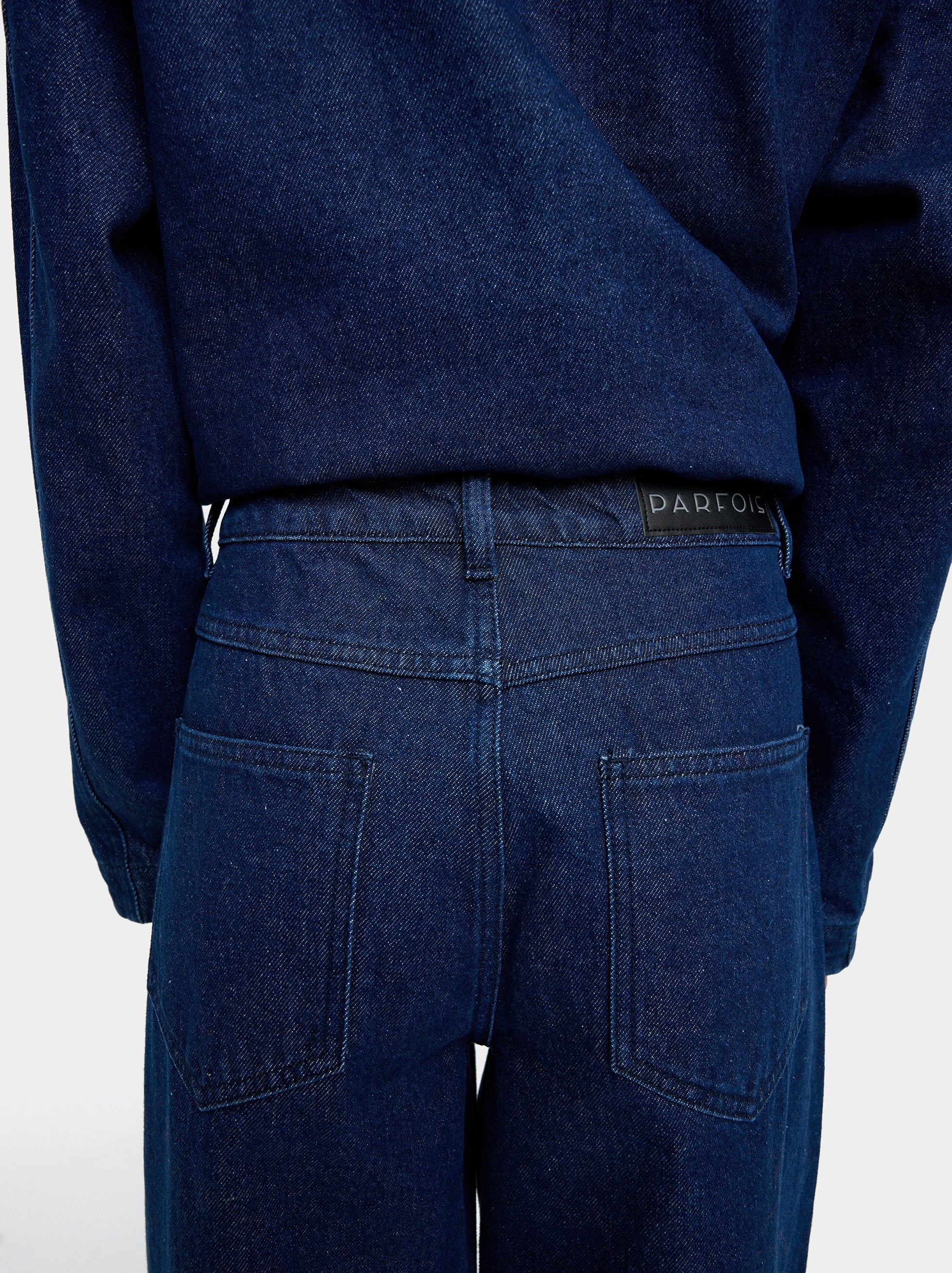 Camisa Denim Con Bolsillo