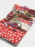 Joyero En Rollo Estampado De Nylon
