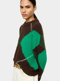 Jersey De Punto Jacquard