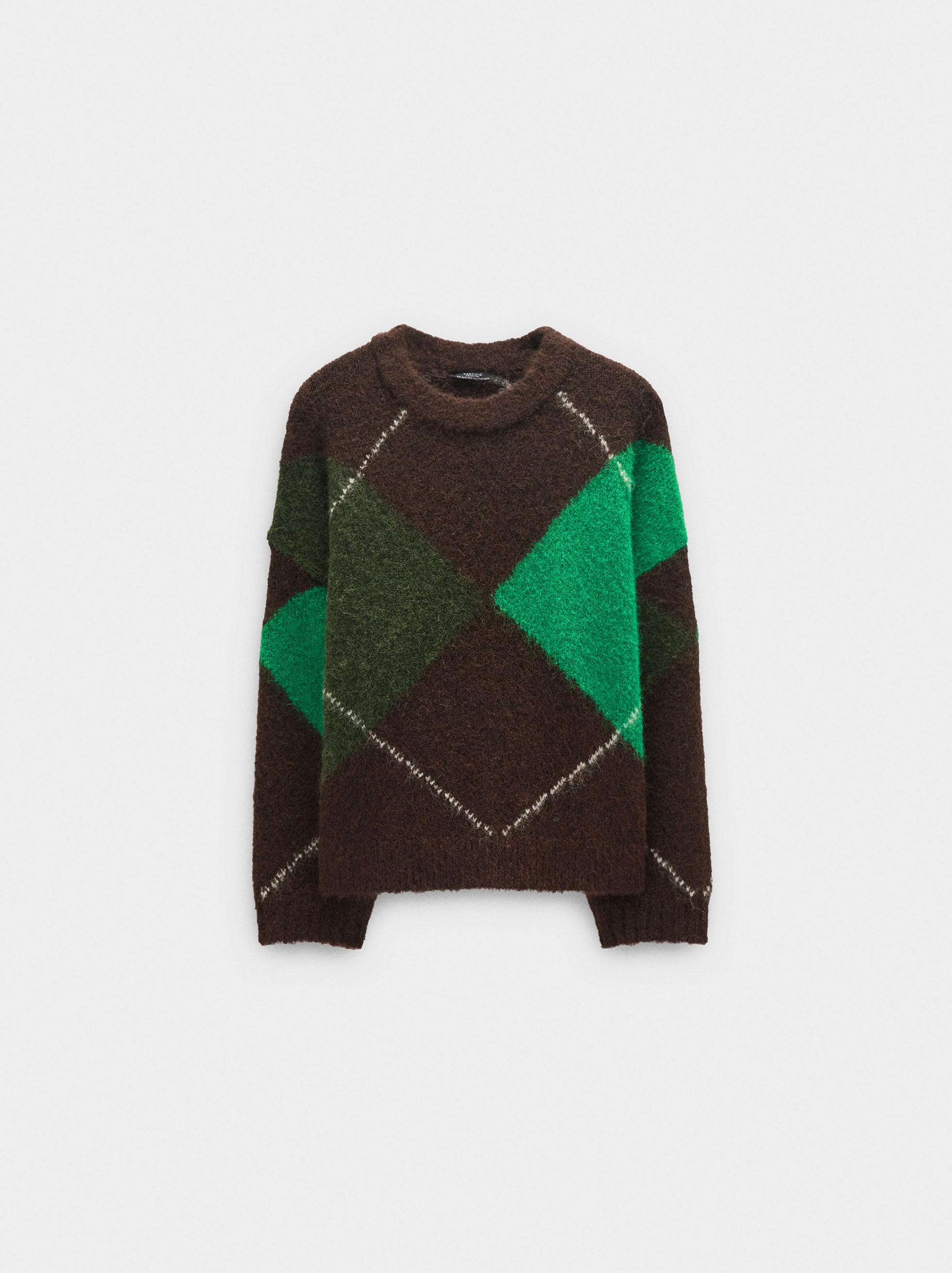 Jersey De Punto Jacquard