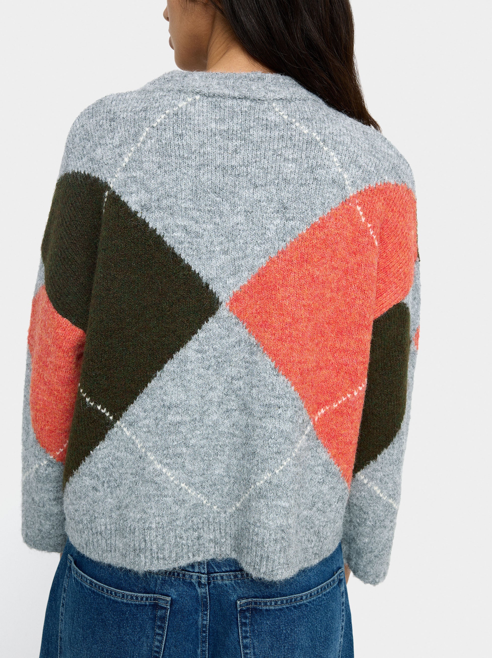 Jersey De Punto Jacquard