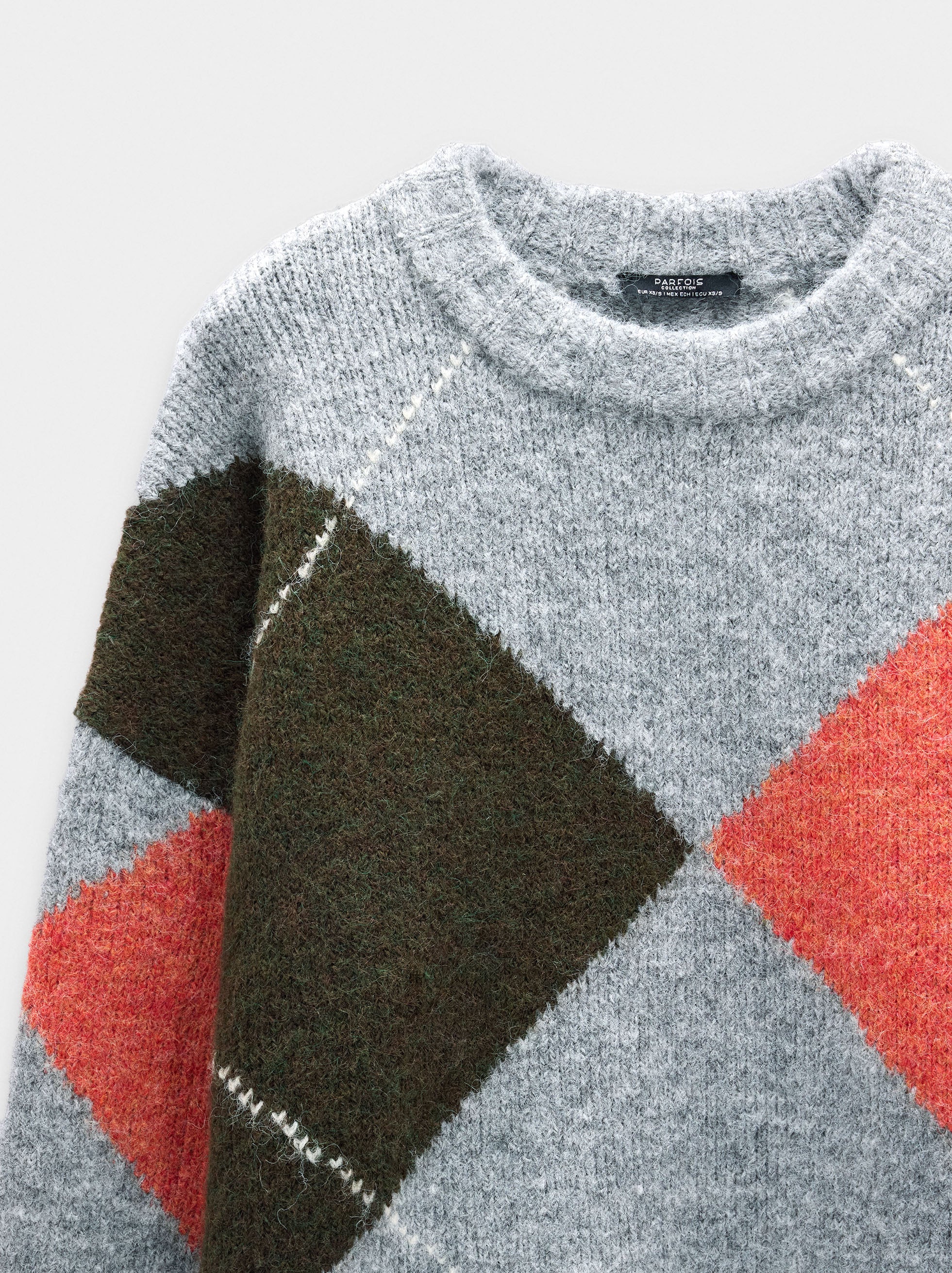 Jersey De Punto Jacquard