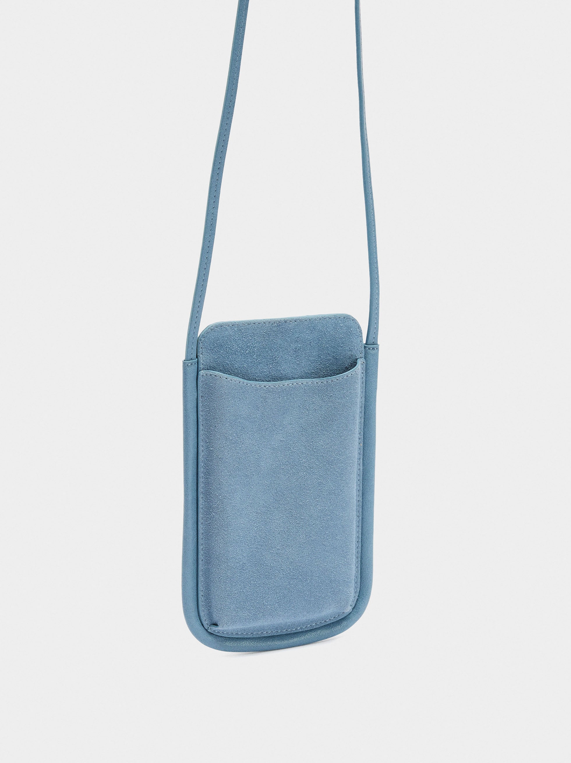 Bolsa Para Móvil Con Detalles De Piel