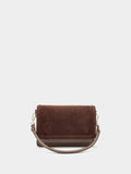Bolso Bandolera Con Solapa Y Detalles De Piel