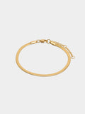 Pulsera Cadena De Serpiente - Acero Inoxidable