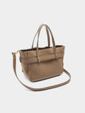 Bolso Tote Con Cinturón Y Colgante