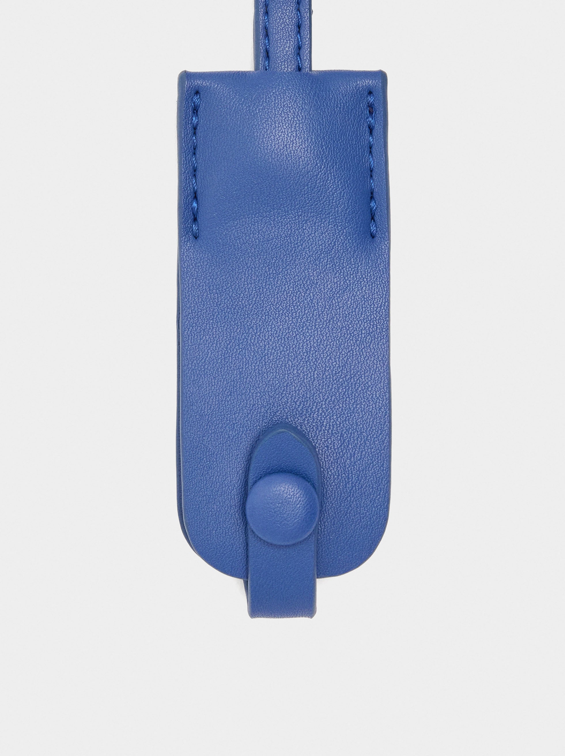 Bolso Tote Con Cinturón Y Colgante