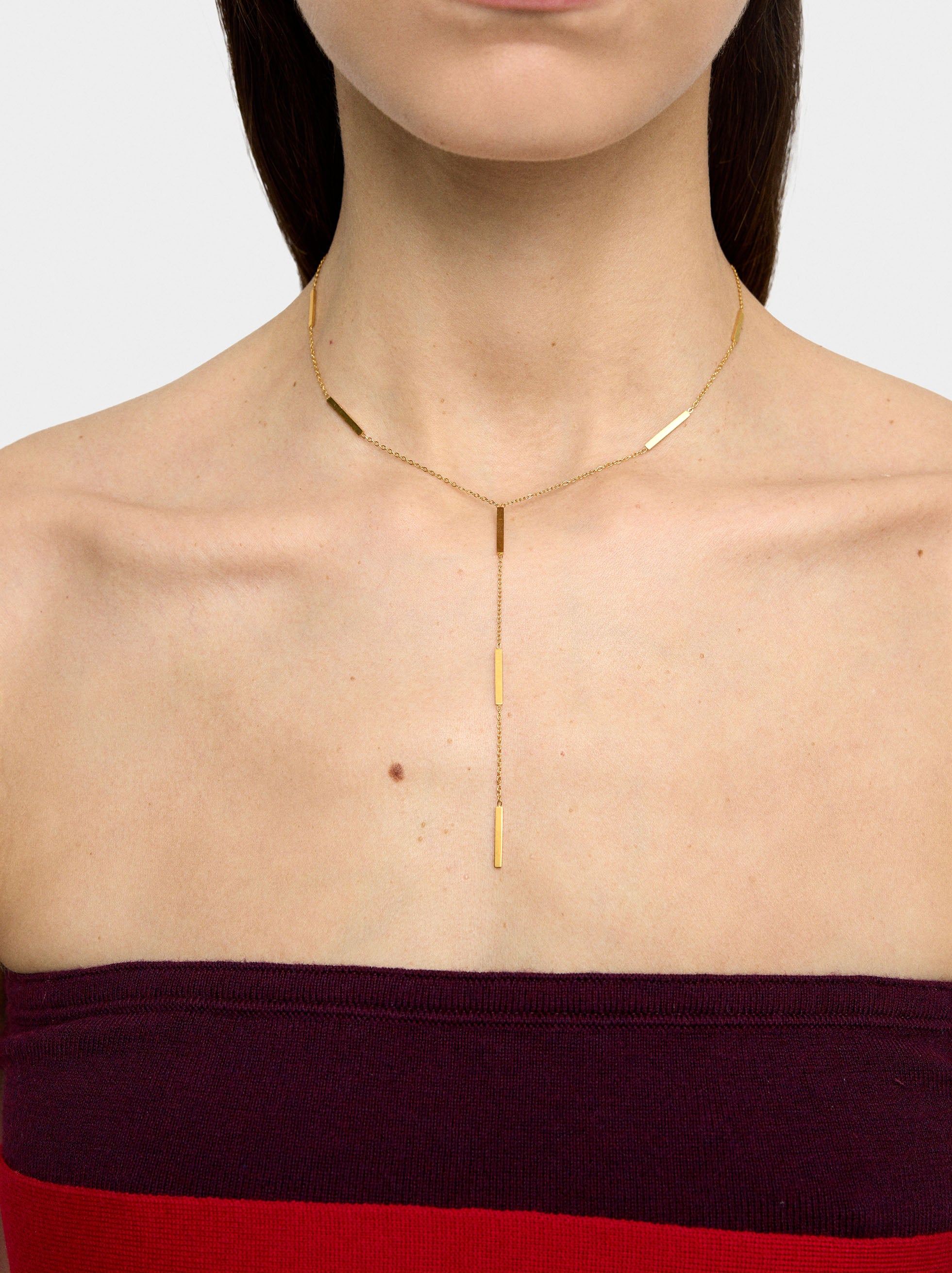 Collar Con Barras - Acero Inoxidable