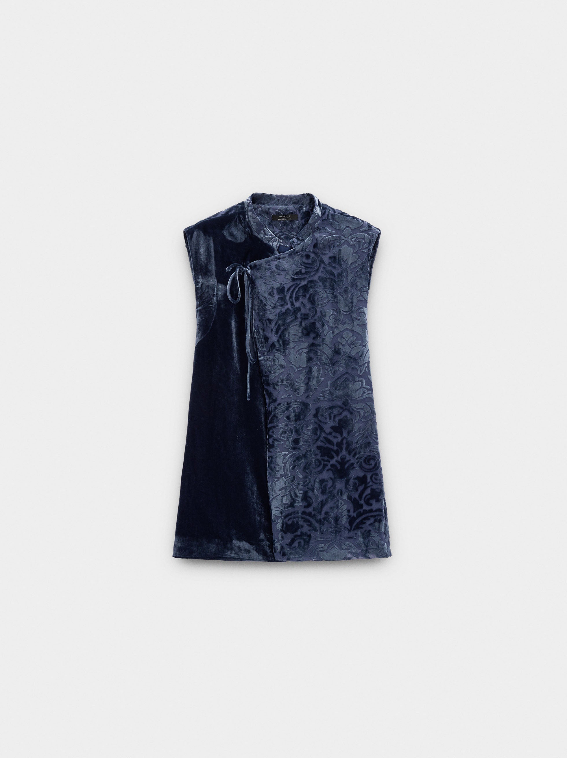 Top Jacquard Con Cruzado