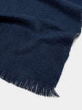 Bufanda Reversible Con Flecos
