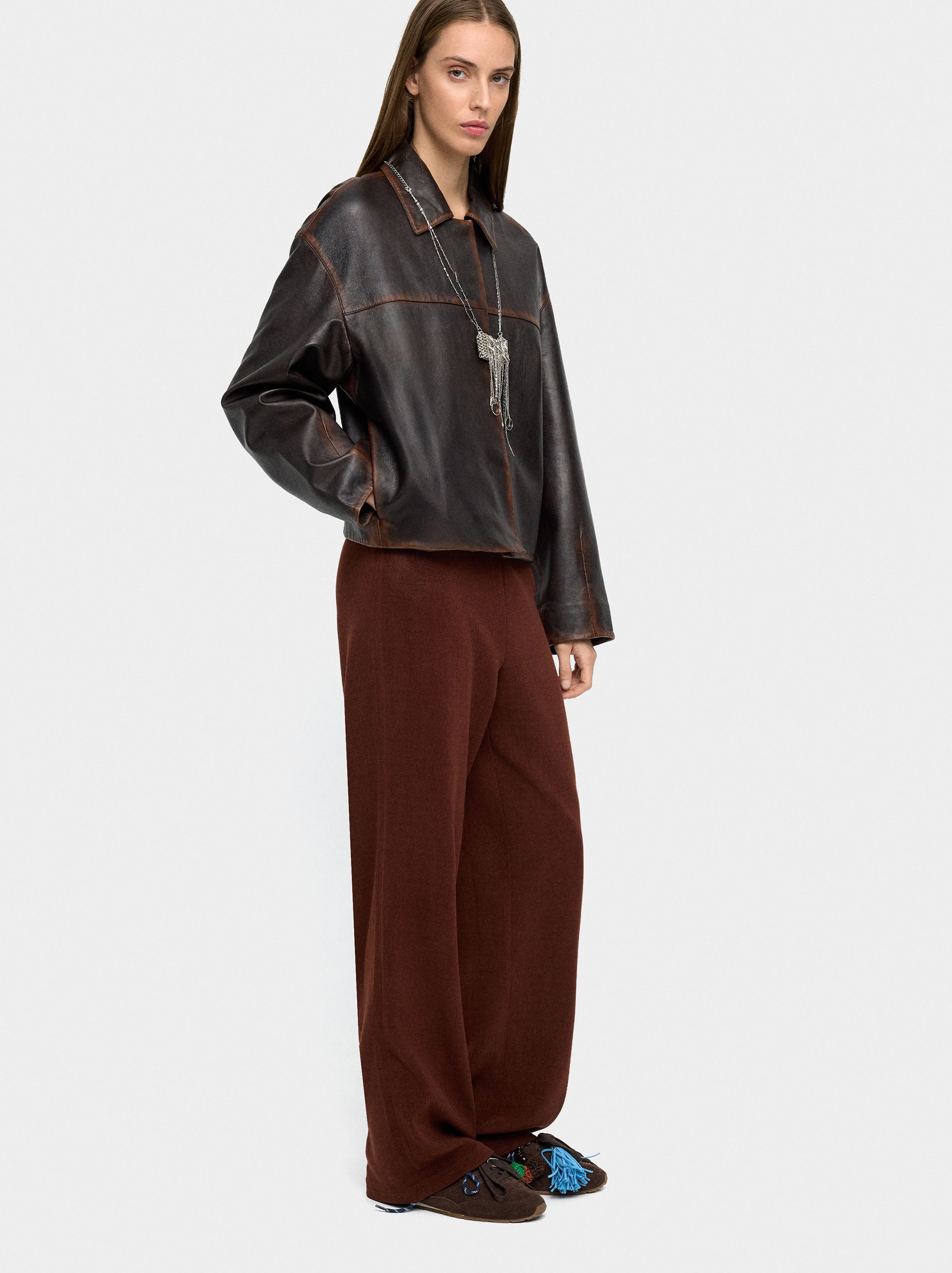 Pantalón Reto Con Cintura Elástica