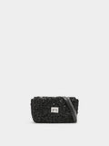 Bolso De Hombro Tweed