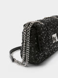 Bolso De Hombro Tweed