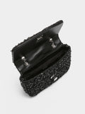 Bolso De Hombro Tweed