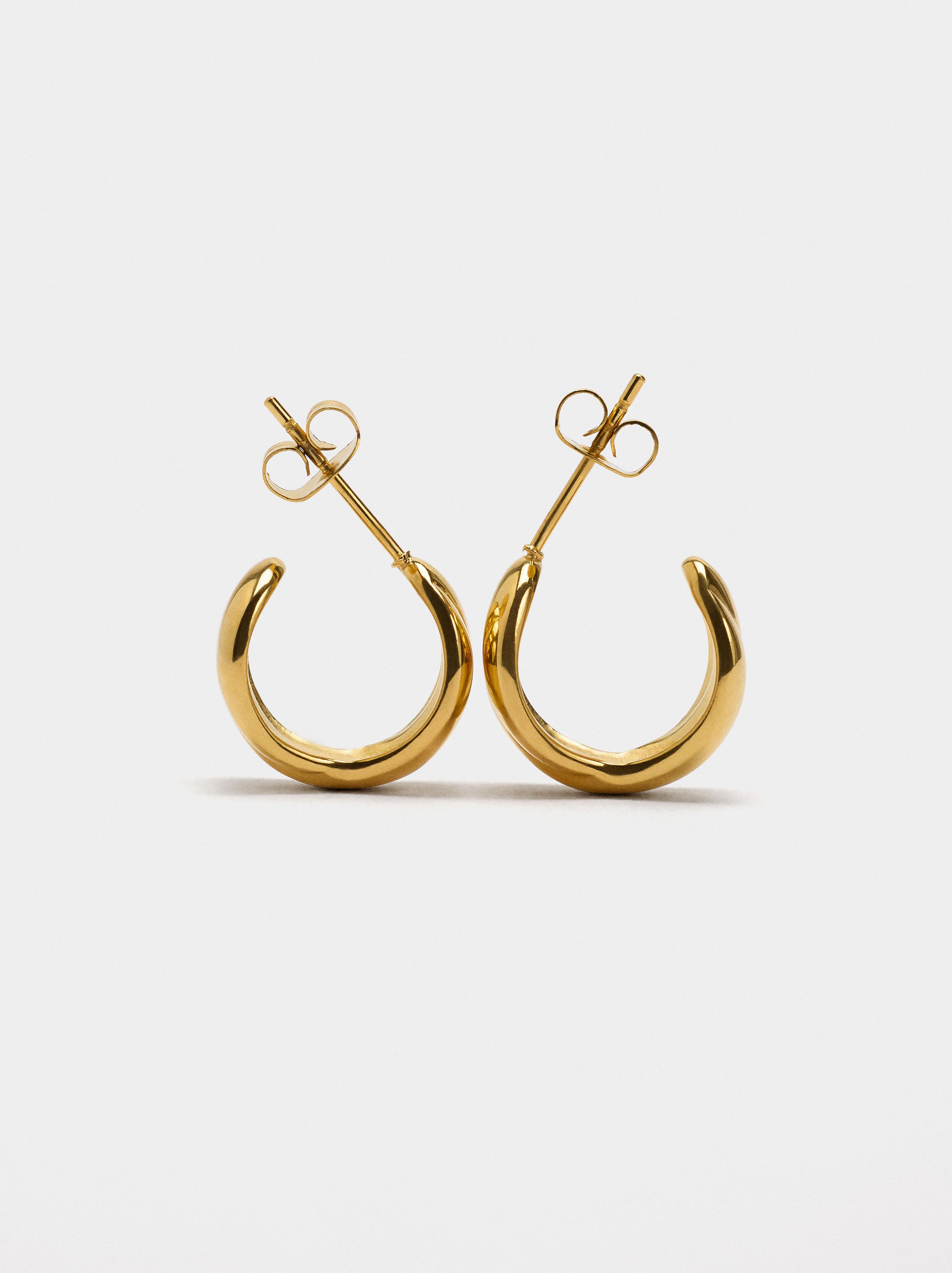 Pendientes Cruzados - Acero Inoxidable