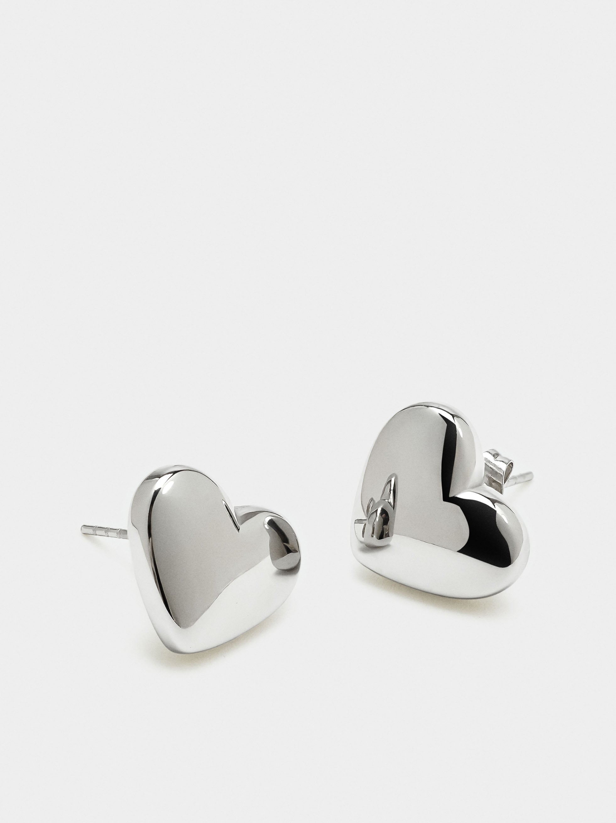 Pendientes Corazones - Acero Inoxidable