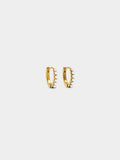 Aros Con Perlas - Acero Inoxidable