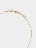 Set De Collar Con Corazón Y Aros - Acero Inoxidable