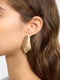 Pendientes Rombo Con Relieve