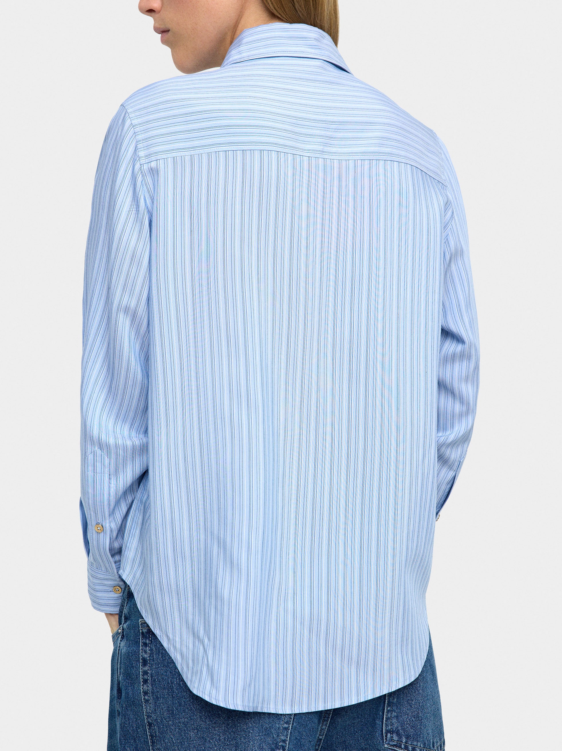 Camisa Con Raya Diplomática