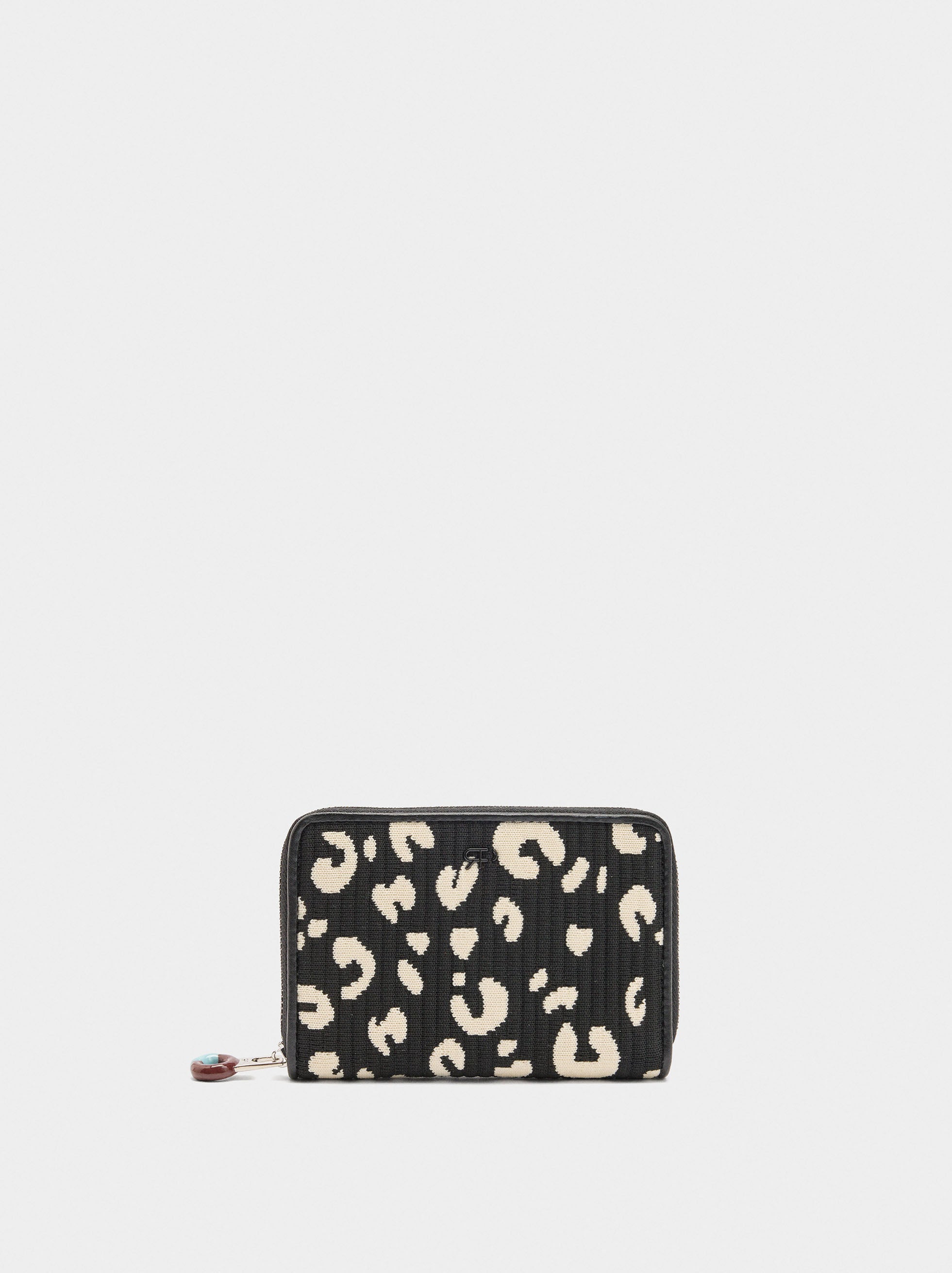 Cartera De Punto Jacquard