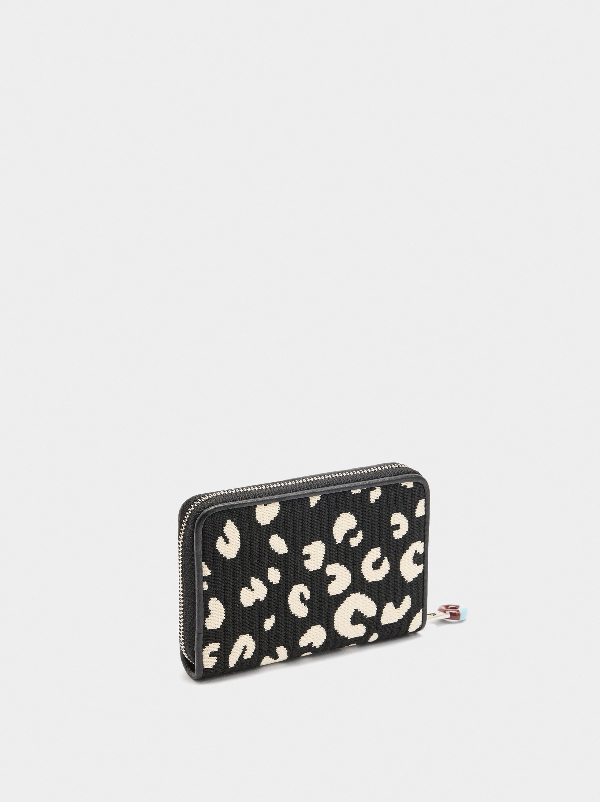 Cartera De Punto Jacquard