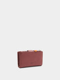 Cartera Con Textura  Efecto Doble M