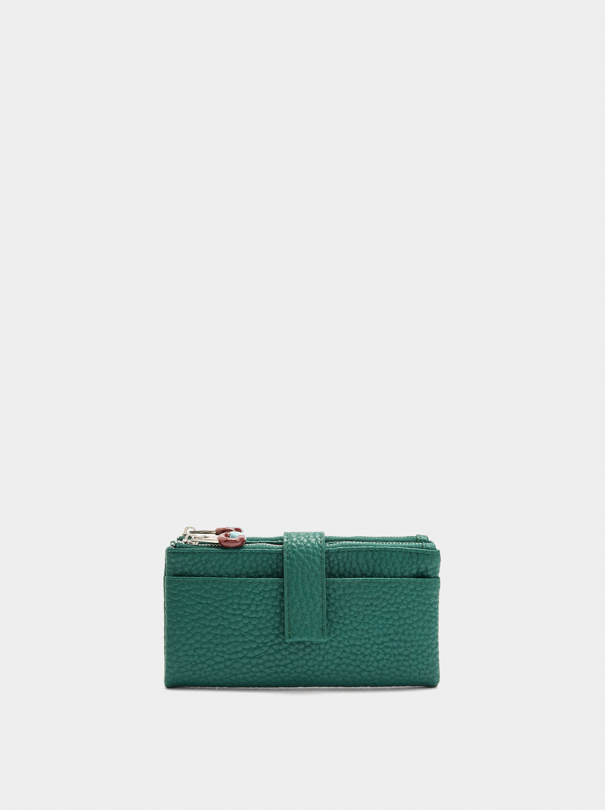 Cartera De Textura Con Efecto Doble L