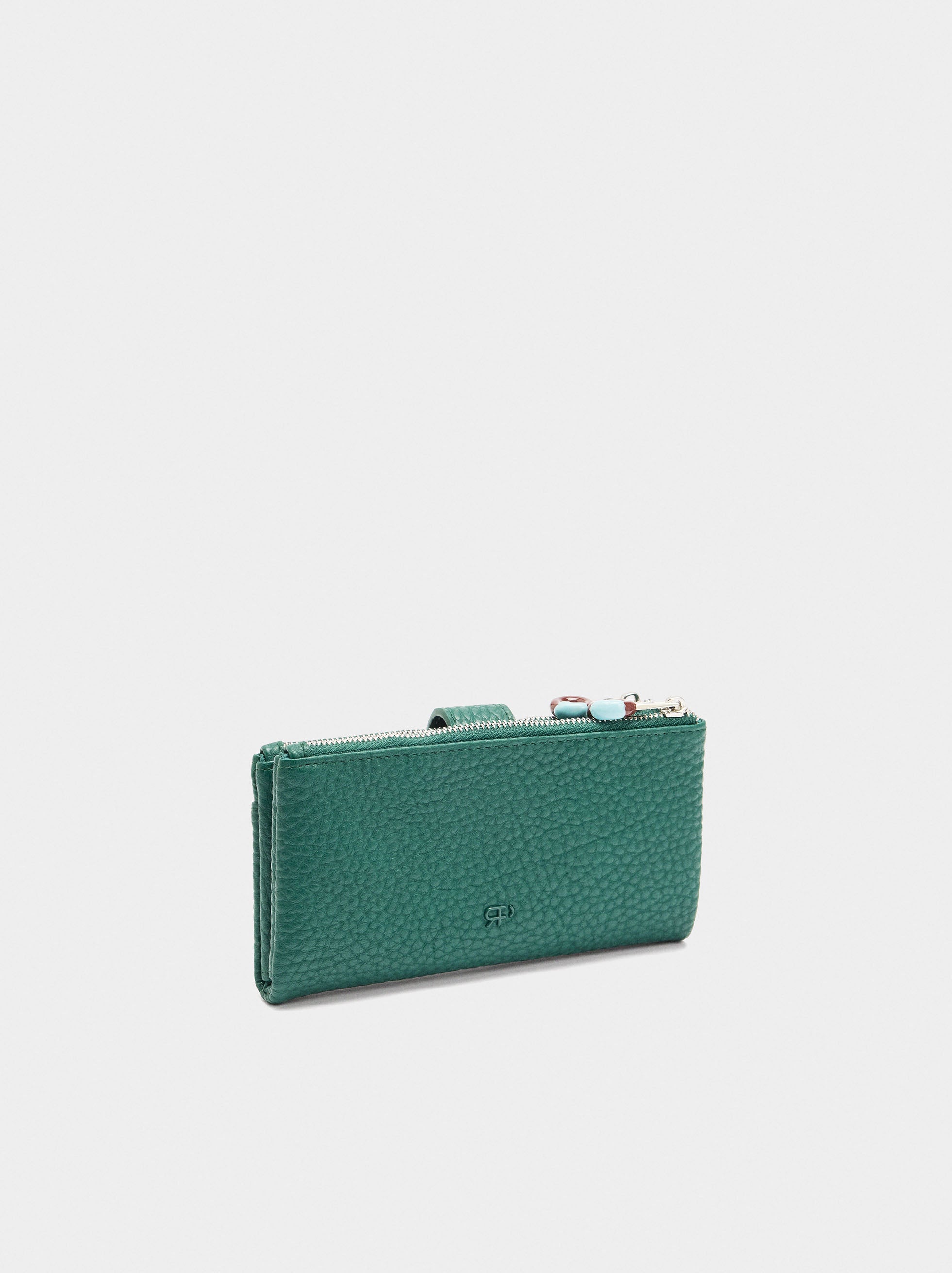 Cartera De Textura Con Efecto Doble L