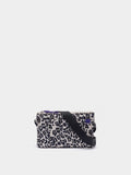 Bolso Bandolera Estampado Leopardo De Nylon