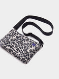 Bolso Bandolera Estampado Leopardo De Nylon