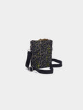 Bolso Bandolera Estampado Leopardo De Nylon