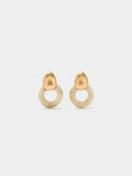 Pendientes Aros Efecto Piedra