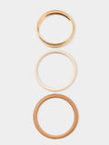 Set De Pulseras Efecto Piel
