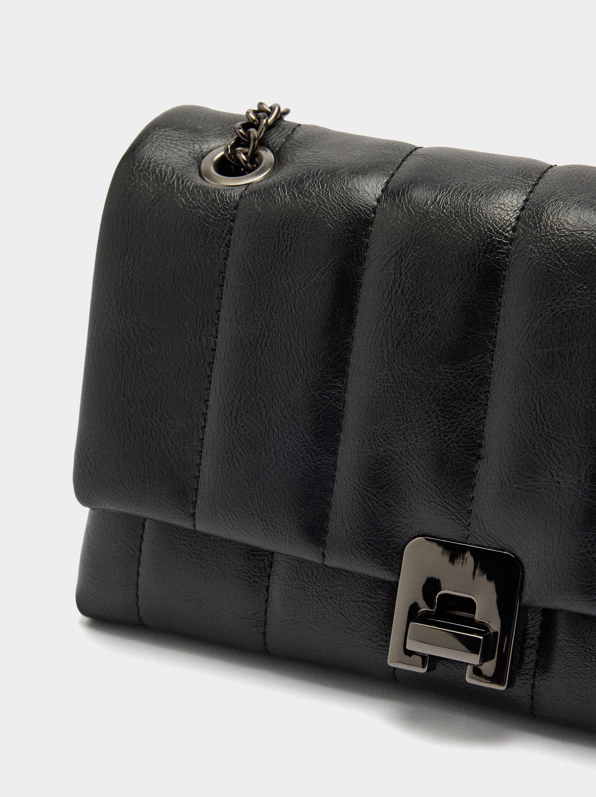 Bolso De Hombro Acolchado