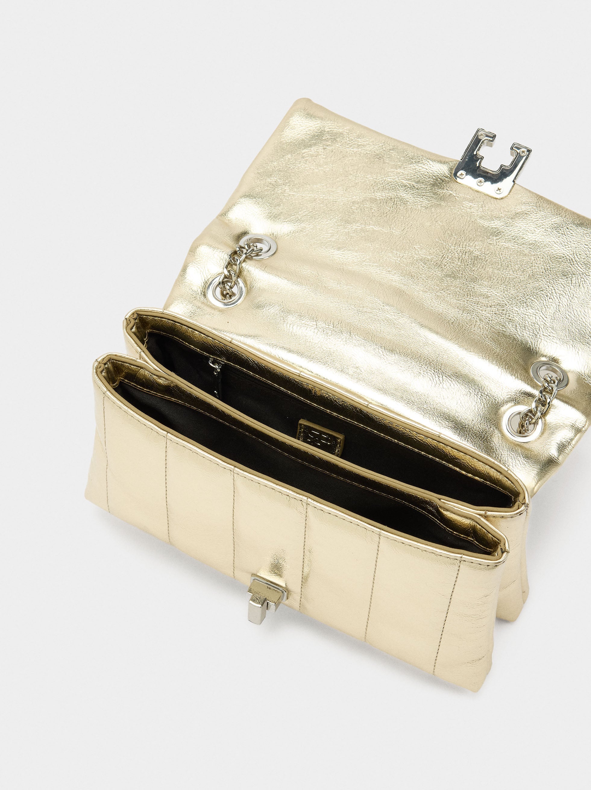 Bolso De Hombro Acolchado