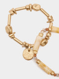 Set De Pulseras Elásticas Efecto Piedra