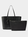 Bolso Shopper Reversible Con Bolsa Extraíble L