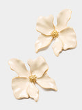 Pendientes Flor Con Esmalte