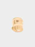 Anillo Cruzado Con Relieve
