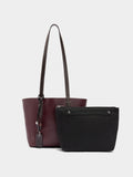 Bolso Shopper Reversible Con Bolsa Extraíble M