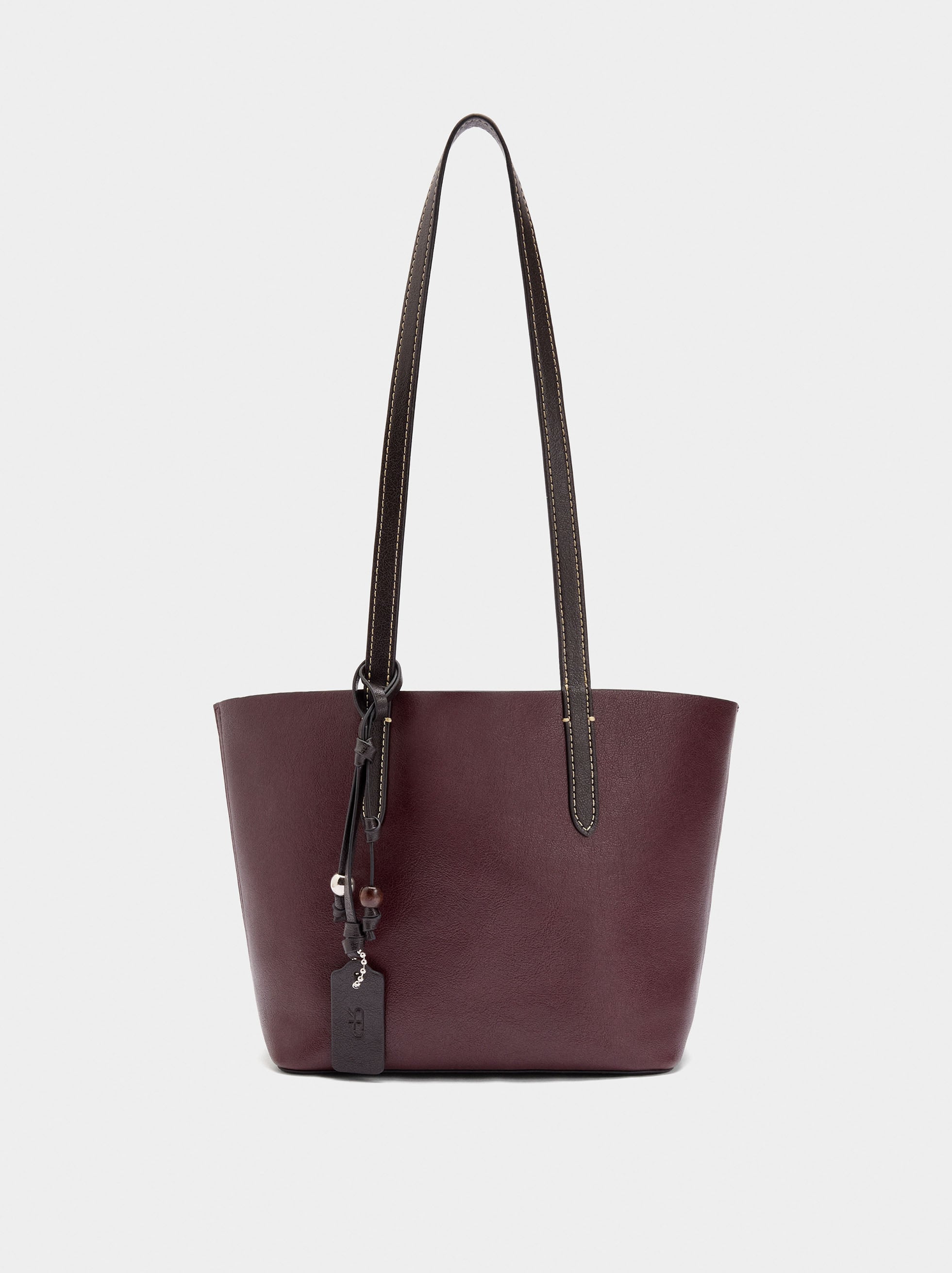 Bolso Shopper Reversible Con Bolsa Extraíble M